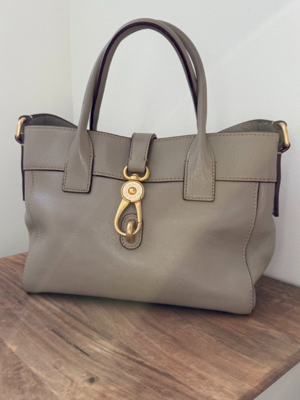 Dooney & Bourke Florentine Amelie Tote - Light Taupe